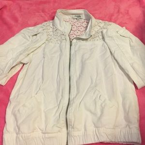 White lacy Jacket