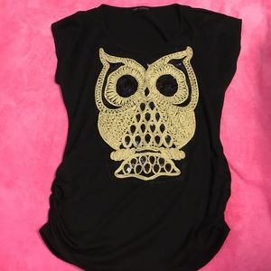 Black Owl Shirt