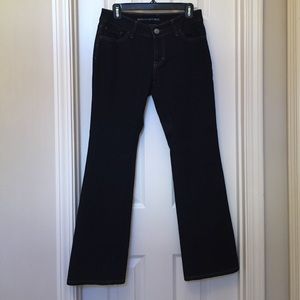 Banana Republic Dark Blue Curvy Boot Cut Jeans