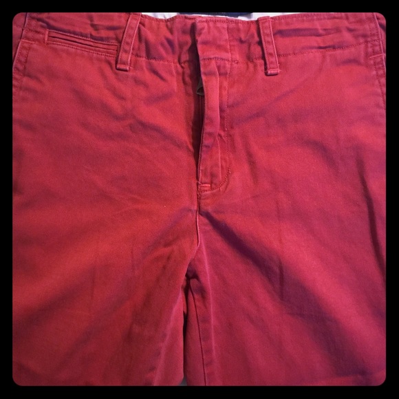 EUC Polo Ralph Lauren red boyfriend chinos - Picture 1 of 3