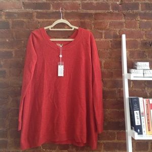 Pumpkin Cochni 100% Cashmere sweater