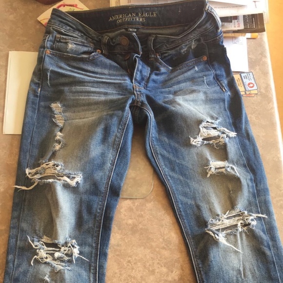 American eagle boyfriend jeans size 4