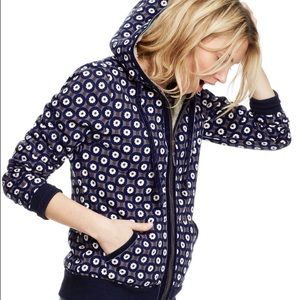 Boden velvet / sherpa lined hoodie