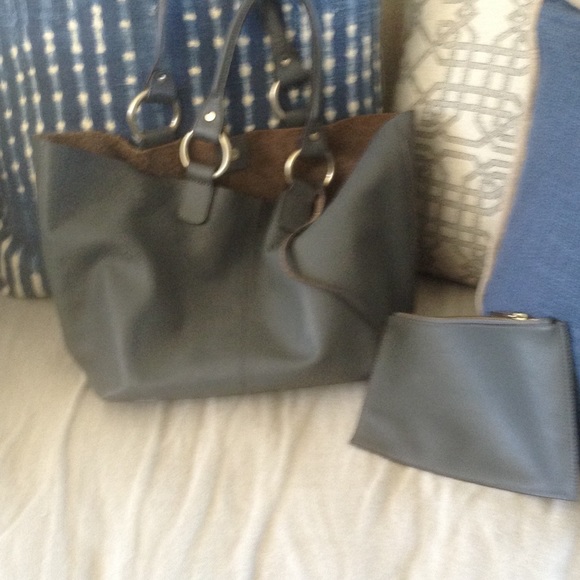 Tote leather purse
