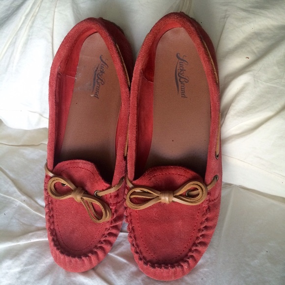 Lucky Brand size 10M suede loafers