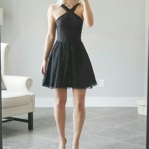 Victoria Secret Black Lace Sleeveless Dess Size 0