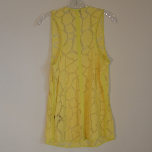 TIMO WEILAND Spring 2013 RTW Yellow Cut out Tank.