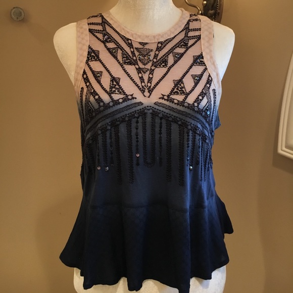 Ecote Tops - Ecote Sequined Up Top