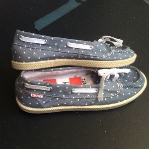 Roxy canvas boat shoes