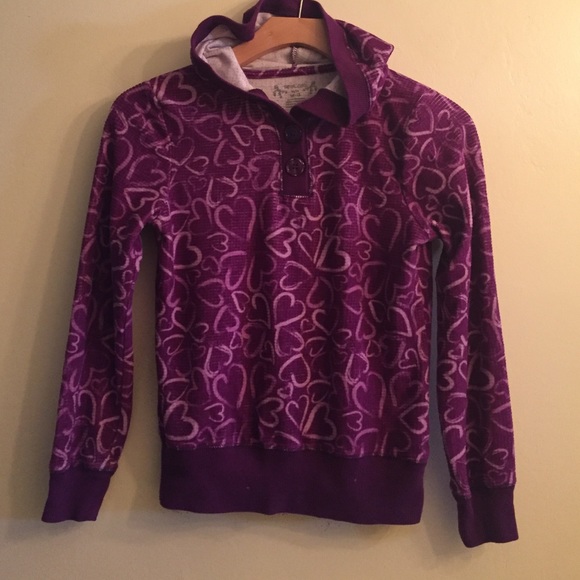 Cute heart hoodie