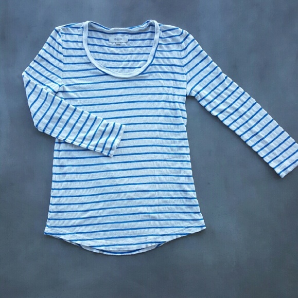Madewell Striped Longsleeve tee XS