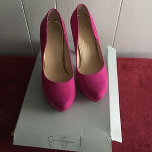 Pink Jessica Simpson Heels