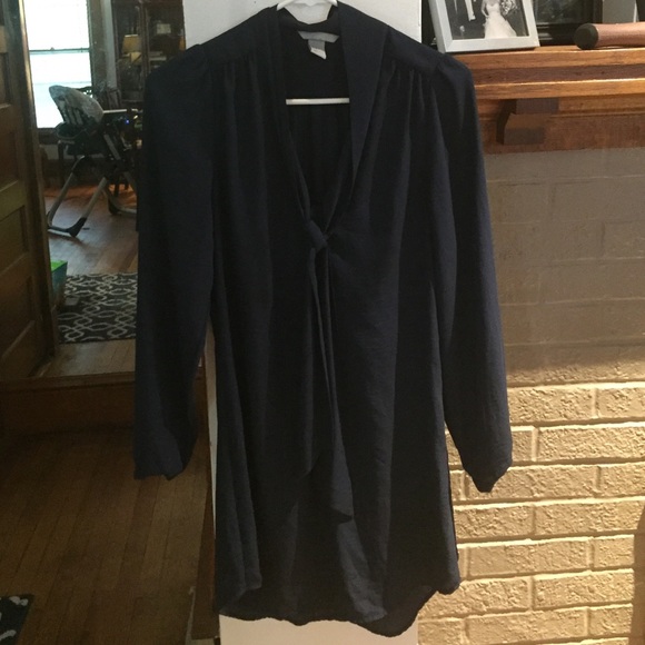 H&M Navy Tunic/Blouse/Dress