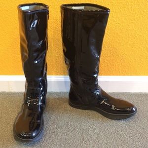 Kalso Earth Elite Tall Patent Boots