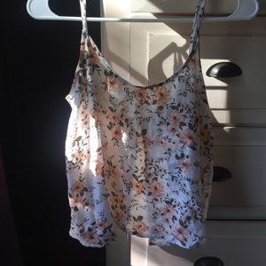 American eagle floral tank top