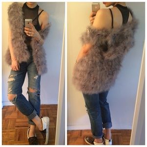 Fur vest