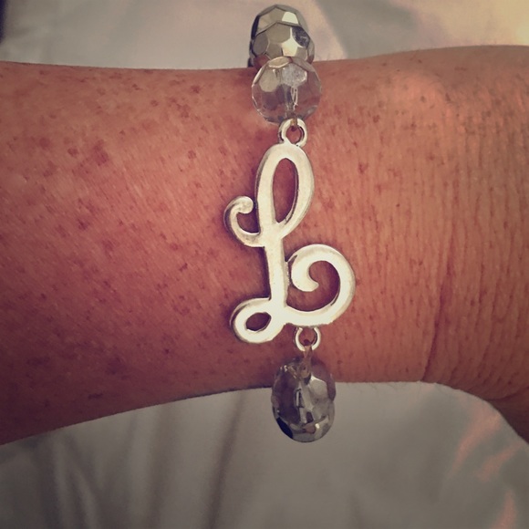 Cookie Lee initial bracelet