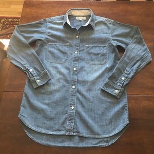 Madewell Womens Denim shirt