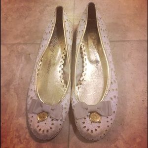 Juicy Couture (Tory Burch) Ballet Flats 7.5 37 38