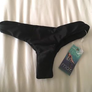 Issa de'mar cheeky black bikini bottoms