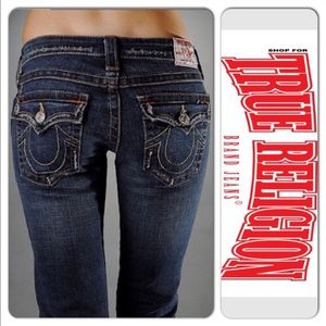 True Religion Boot Cut Vintage Denim 👖 Jeans 25
