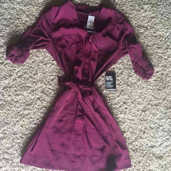 Express Dresses & Skirts - NWT express portofino shirt dress