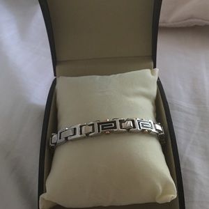 Men's silver bracelet