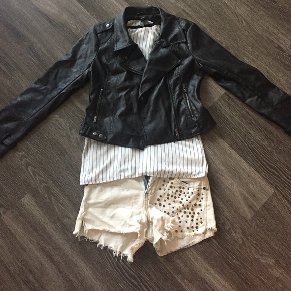 Black Leather Coat