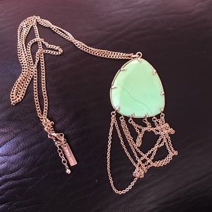 Kendra Scott mint Ashlyn necklace