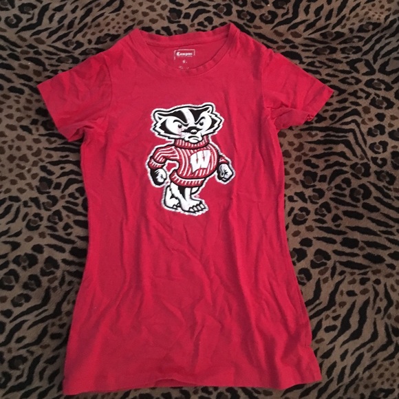 Studded University of Wisconsin Badgers top