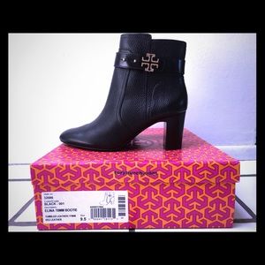 Tory Burch Elina 70mm Black Boots