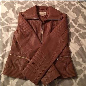 Authentic Michael Kors leather jacket
