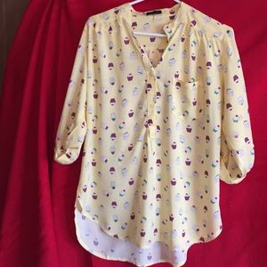 Modcloth cupcake blouse