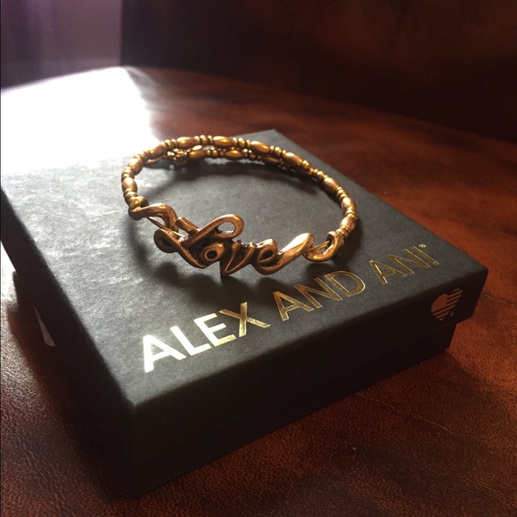 Alex and Ani "Love" Bracelet. Price Firm.
