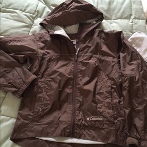Columbia rain jacket
