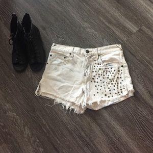 Free People Denim Shorts