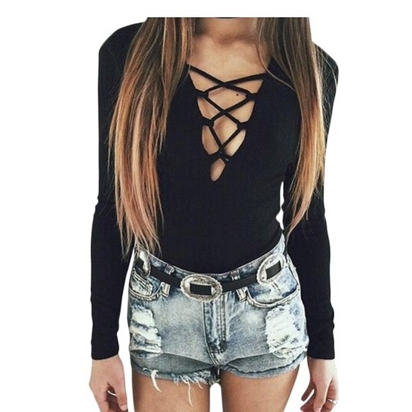 Tops - 🆕Black Leotard