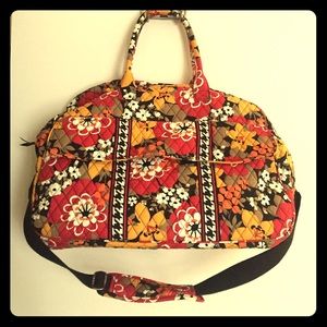 Vera Bradley Grand Traveler Bitttersweet print
