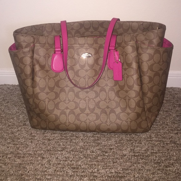 Coach diaper bag