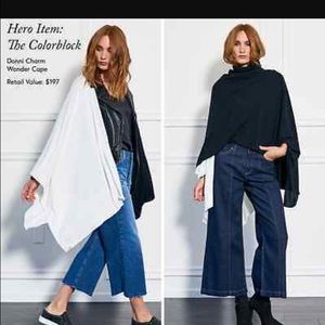 Nwt donni charm wonder cape