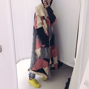 Patchwork maxi cardigan/new/handmade