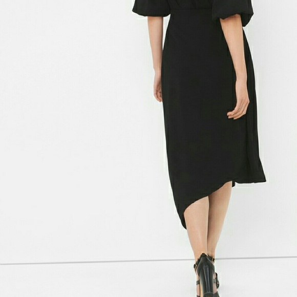 WHBM | Asymmetrical Midi/Maxi Skirt - Picture 4 of 4