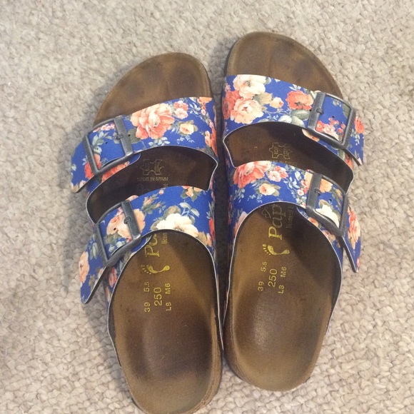 RARE Floral Birkenstocks!