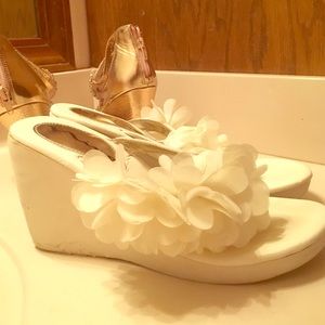 👰DESTINATION WEDDING👰Nina foam wedge sandal