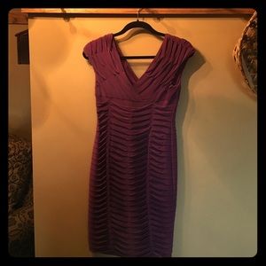 Purple evening dress- Adrianna Papell