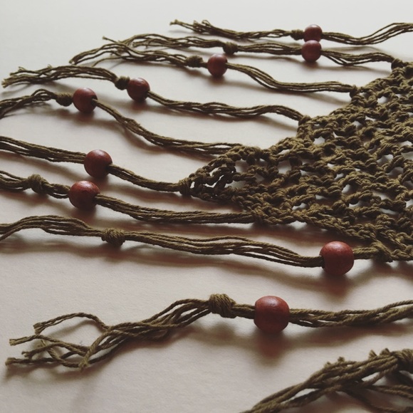 ⓝⓔⓦ  Boho Hippie Crochet Halter Top - Picture 3 of 4