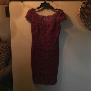Maroon dress!