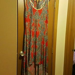 Nbw hi low sleeveless dress