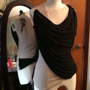 Patrizia Pepe Draped Top