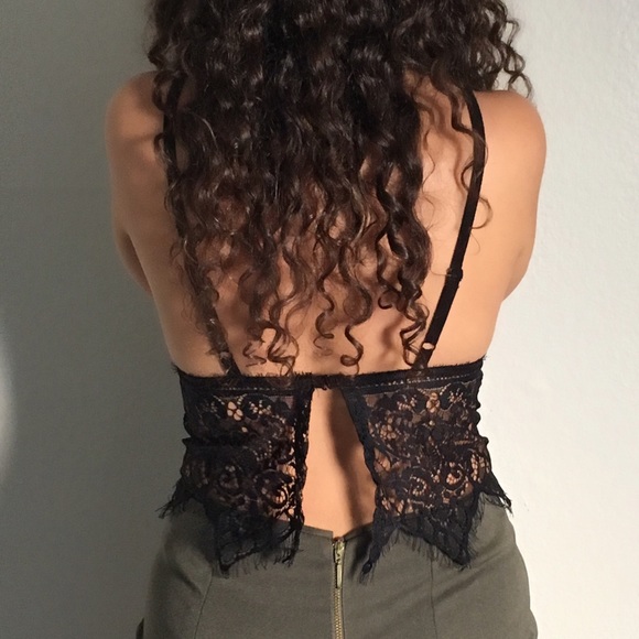 Regan Lace Bralette-Cami - Picture 2 of 3